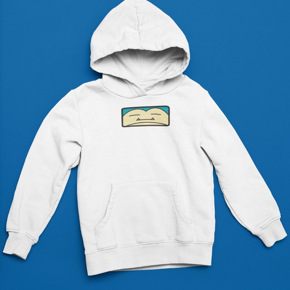 New- White&black Embroidered anime box hoodies